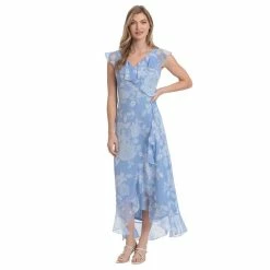 Women's London Times Ruffled Maxi Dress