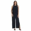Women's London Times Solid Sharkbite Popover Jumpsuit