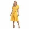 Women's London Times Tiered Midi Fit & Flare Dress